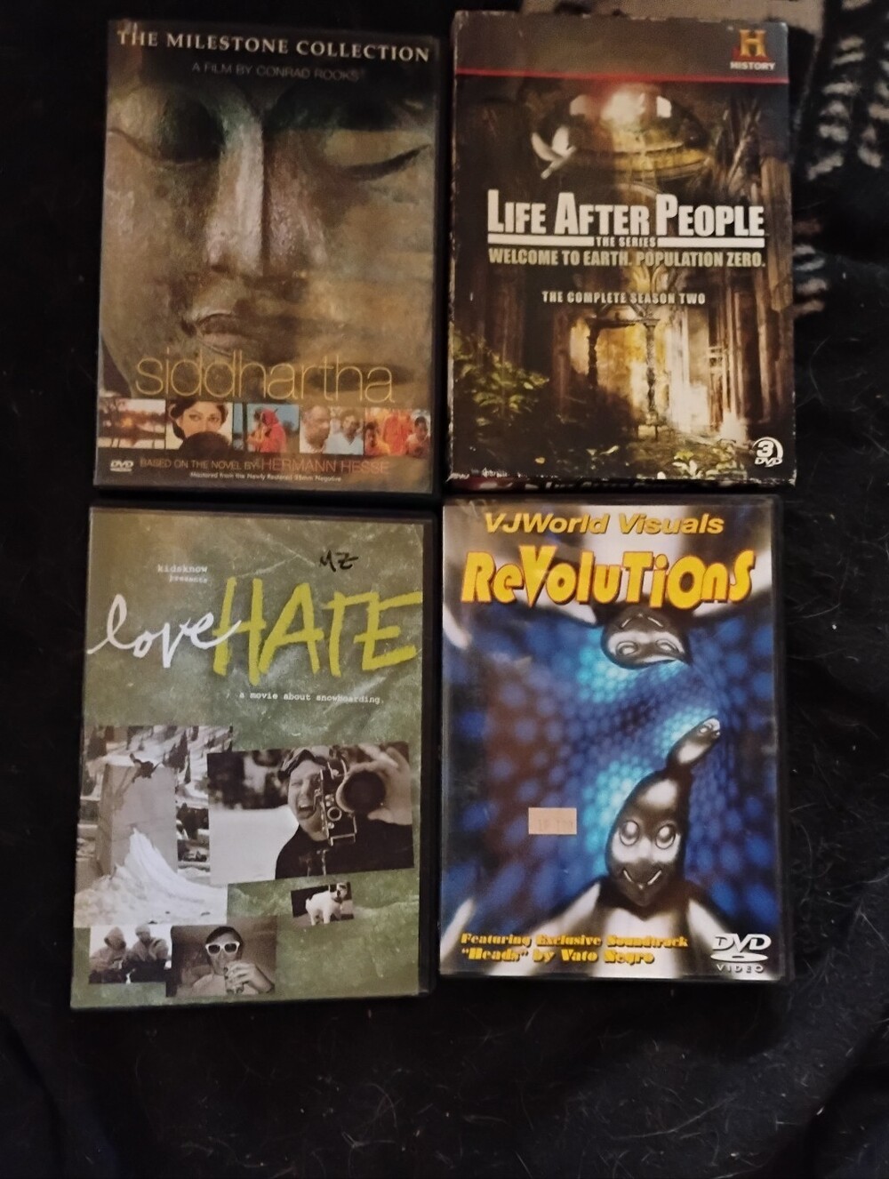 4 Four DVDs Various Titles Various Genres Bundled Lot Good - Excellent Condition